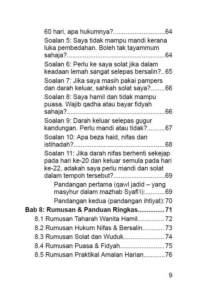 Panduan Taharah Wanita Hamil dan Bersalin | Syihabudin Ahmad