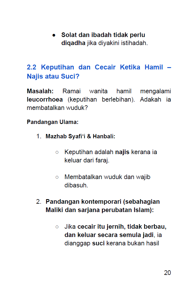 Panduan Taharah Wanita Hamil dan Bersalin | Syihabudin Ahmad