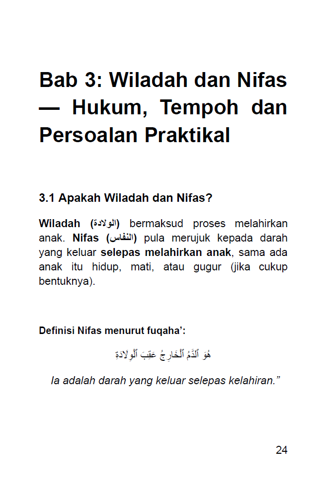 Panduan Taharah Wanita Hamil dan Bersalin | Syihabudin Ahmad