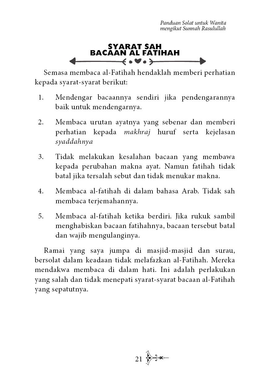 Panduan Solat untuk Wanita mengikut Sunnah Rasulullah Bergambar by Syihabudin Ahmad