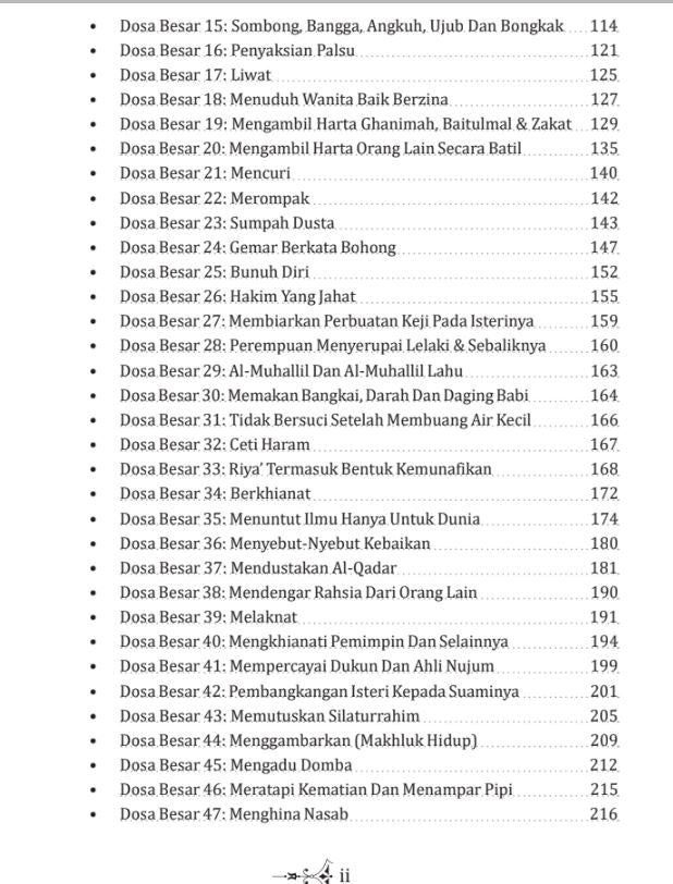 Kombo 2 buku Hisnul Muslim dan Al-Kabair | Santai Ilmu Publication