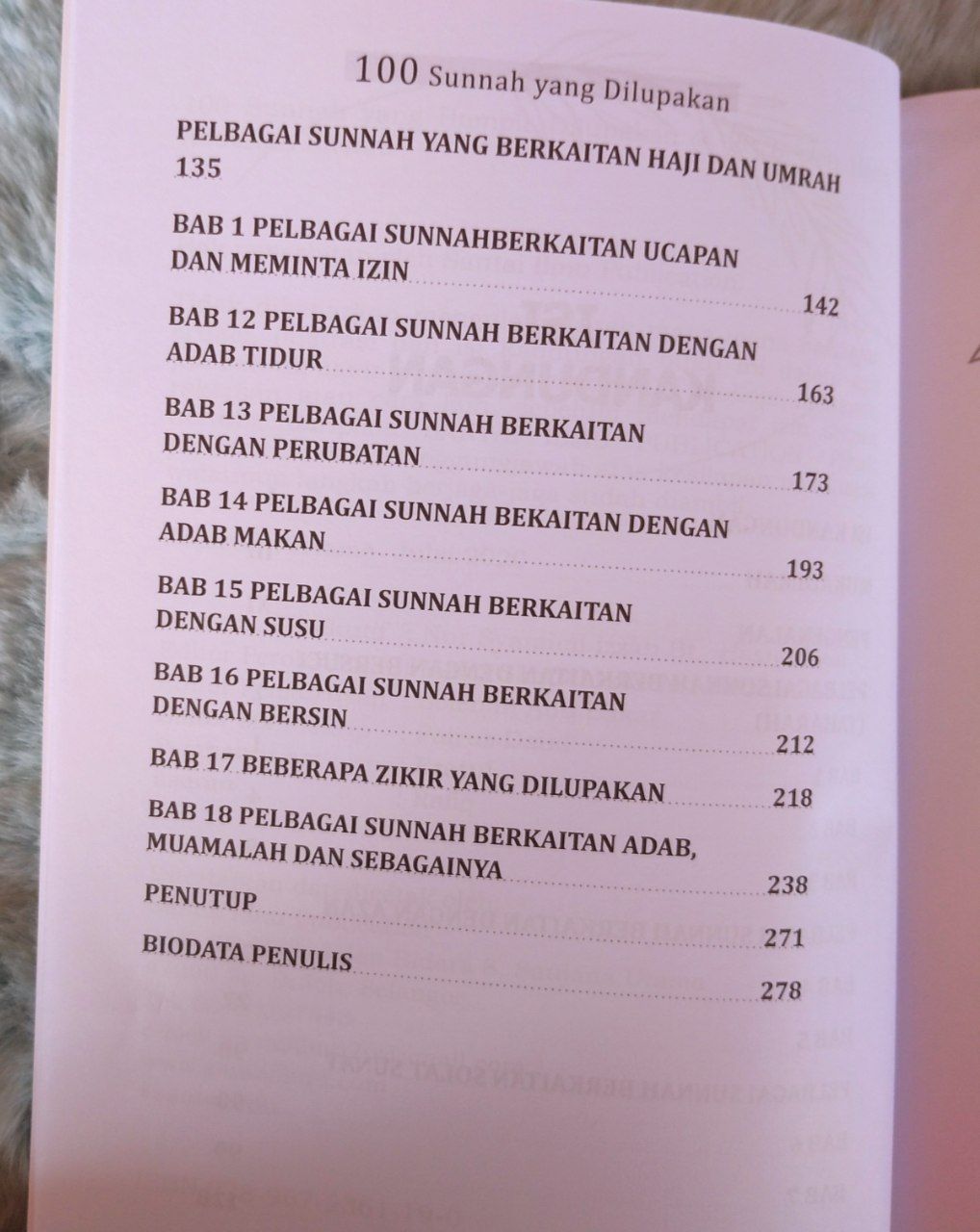 100 Sunnah Yang Hampir Dilupakan