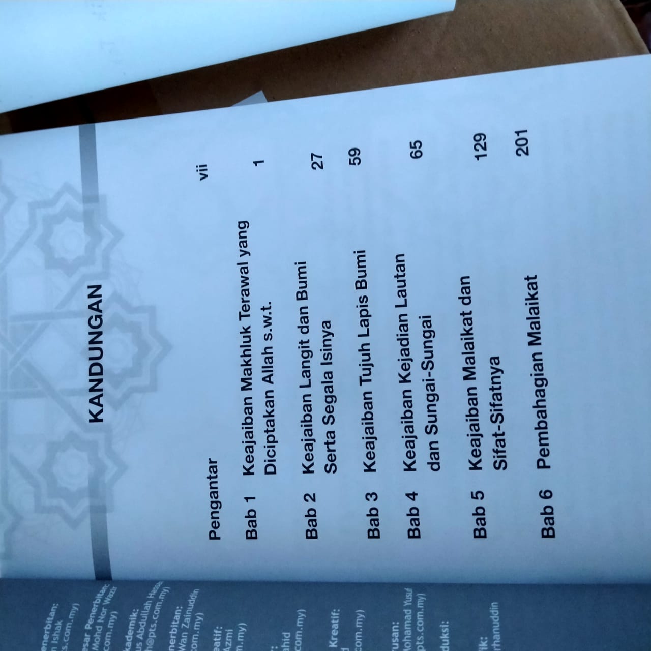 Tadabbur Ibrah - kisah ajaib dan fakta saintifik